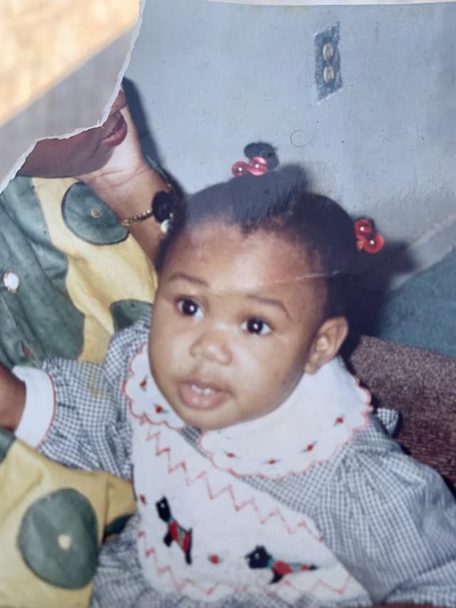 Franklina Tawiah as a child in Canada — the first chapter.